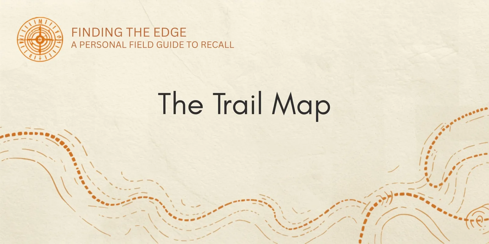 The Trail Map section banner for Finding the Edge